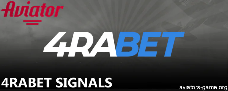Aviator signlas for 4rabet online casino in India